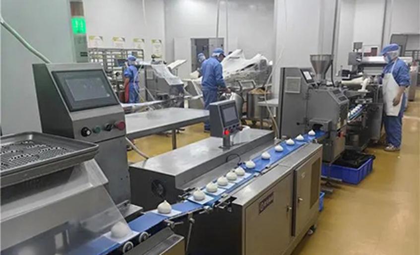 探访贵州规模最大的主食产品加工厂包子馒头从流水线
